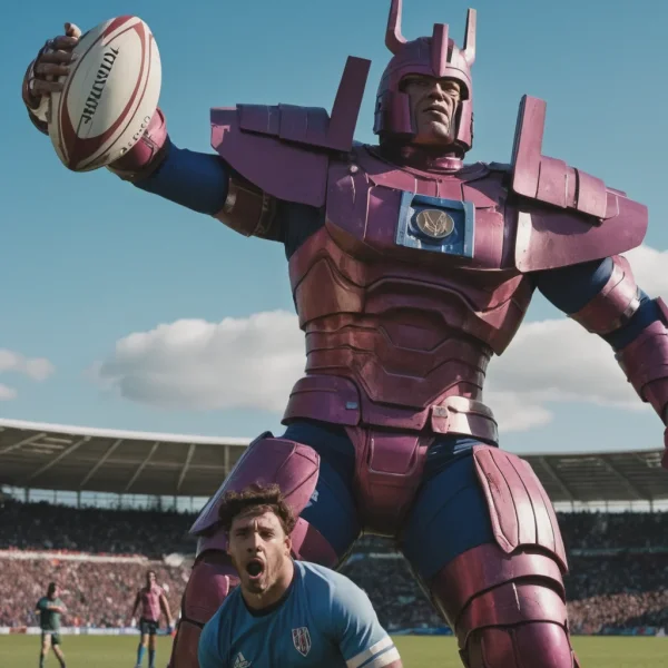 Marvels Galactus playing rugby.webp