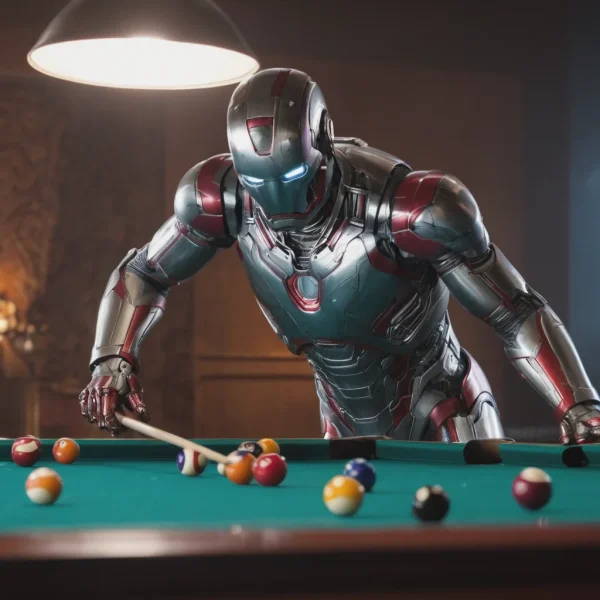Marvels Ultron playing pool.webp